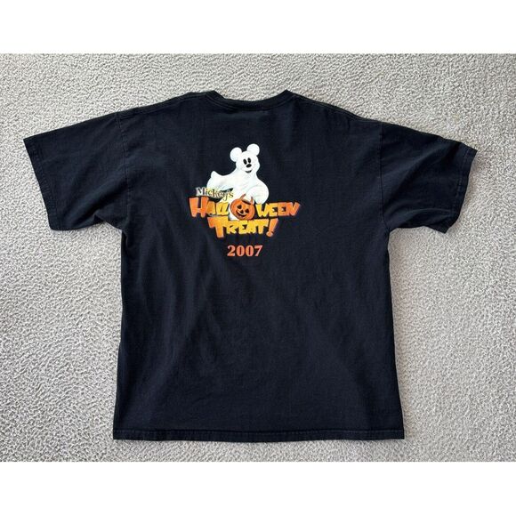 Disneyland Mickeys Trick or Treat‎ Shirt Mens XL 2007 Halloween - Picture 2 of 10